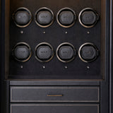 Athos 8 Piece Watch Winder & Jewelry Safe