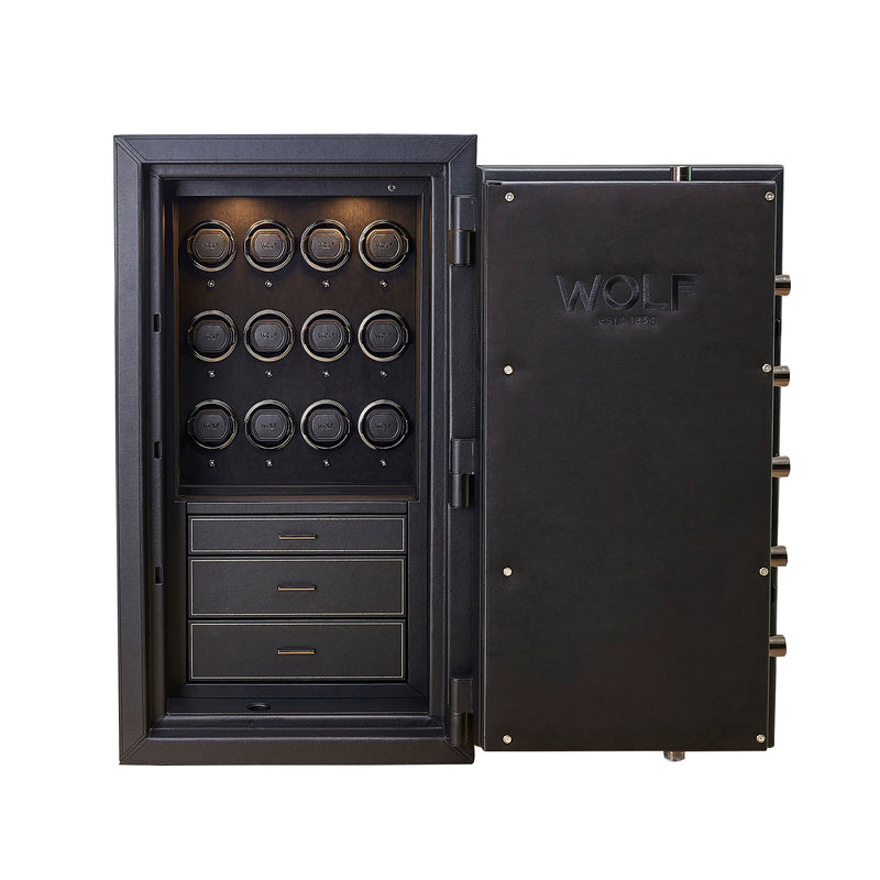 Athos 12 Piece Watch Winder & Jewelry Safe