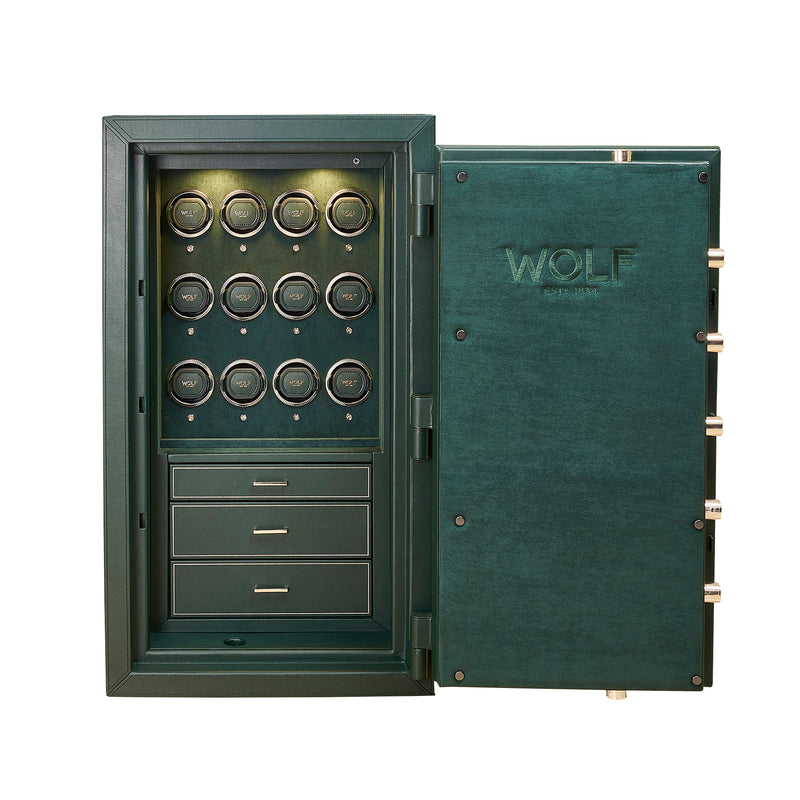 Athos 12 Piece Watch Winder & Jewelry Safe
