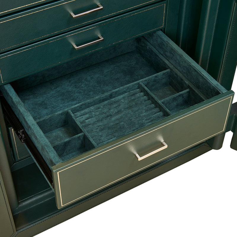 Athos 12 Piece Watch Winder & Jewelry Safe