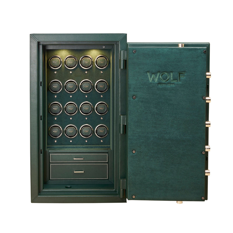 Athos 16 Piece Watch Winder & Jewelry Safe