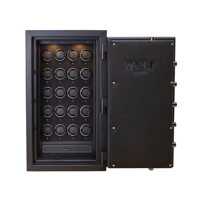 Athos 20 Piece Watch Winder & Jewelry Safe