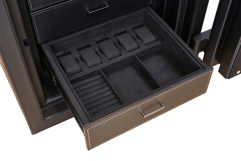 Athos 20 Piece Watch Winder & Jewelry Safe