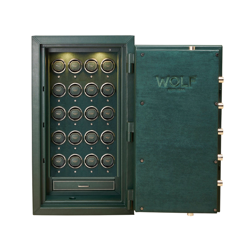 Athos 20 Piece Watch Winder & Jewelry Safe