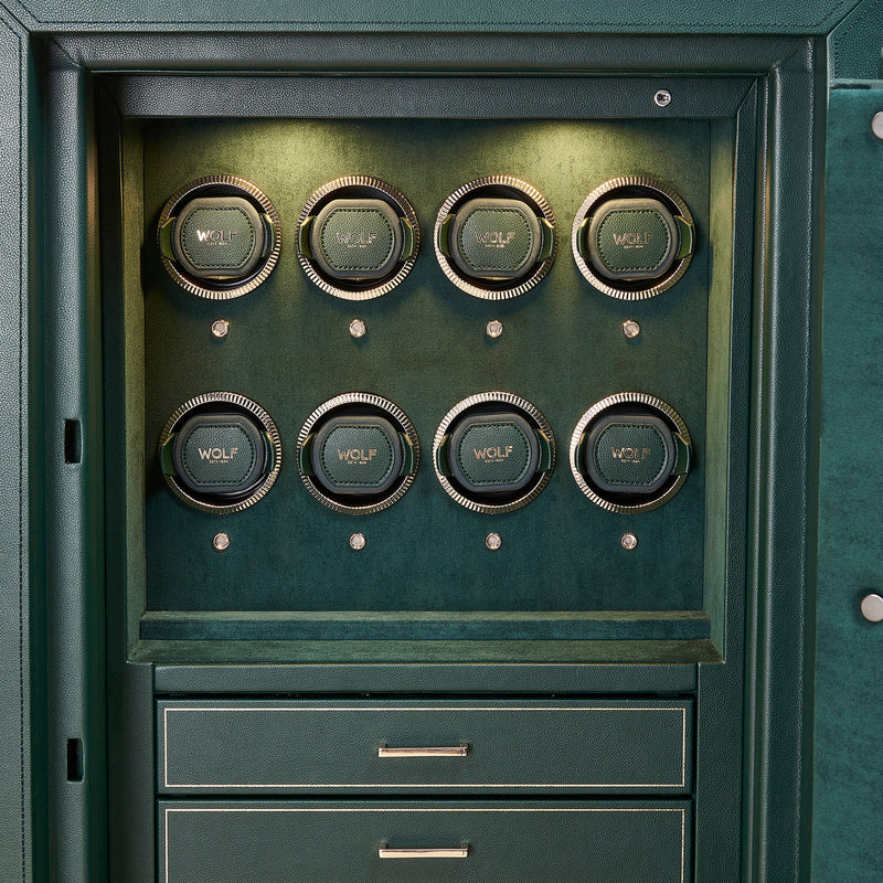 Athos 20 Piece Watch Winder & Jewelry Safe