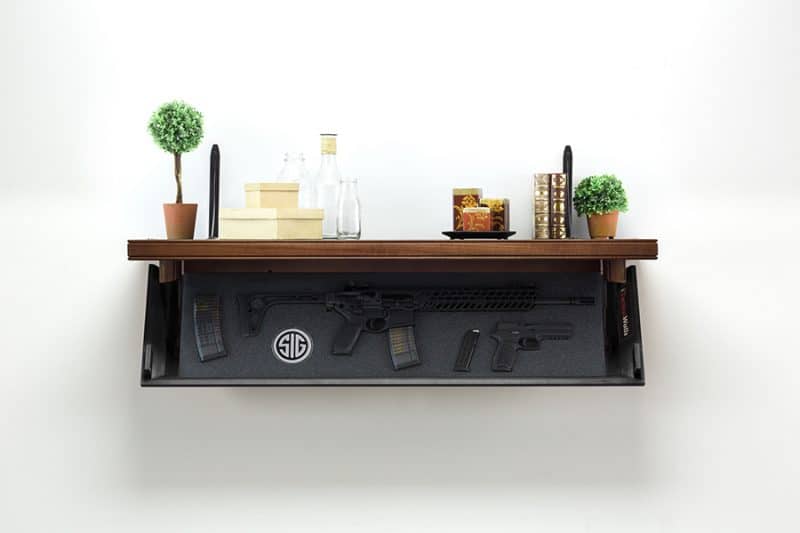 1242 Top Locking Concealment Shelf