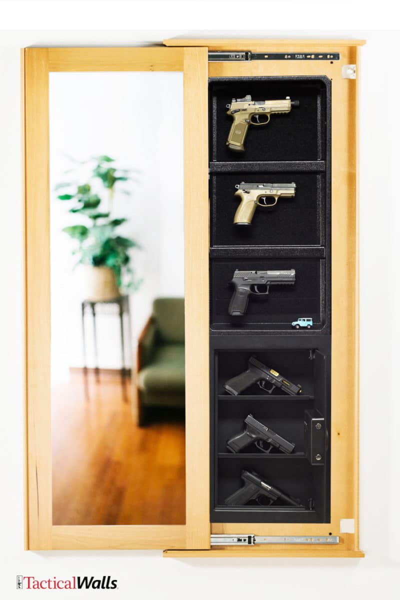 1450 Concealment Mirror Sliding