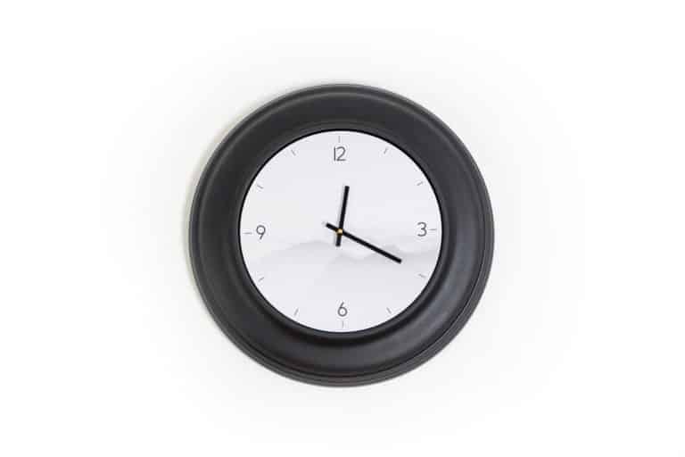 Mini Wall Clock