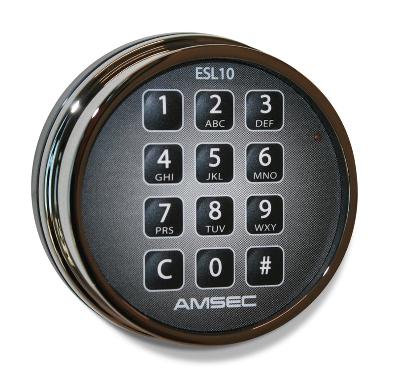 ESL10XL Electronic Lock Black Nickel